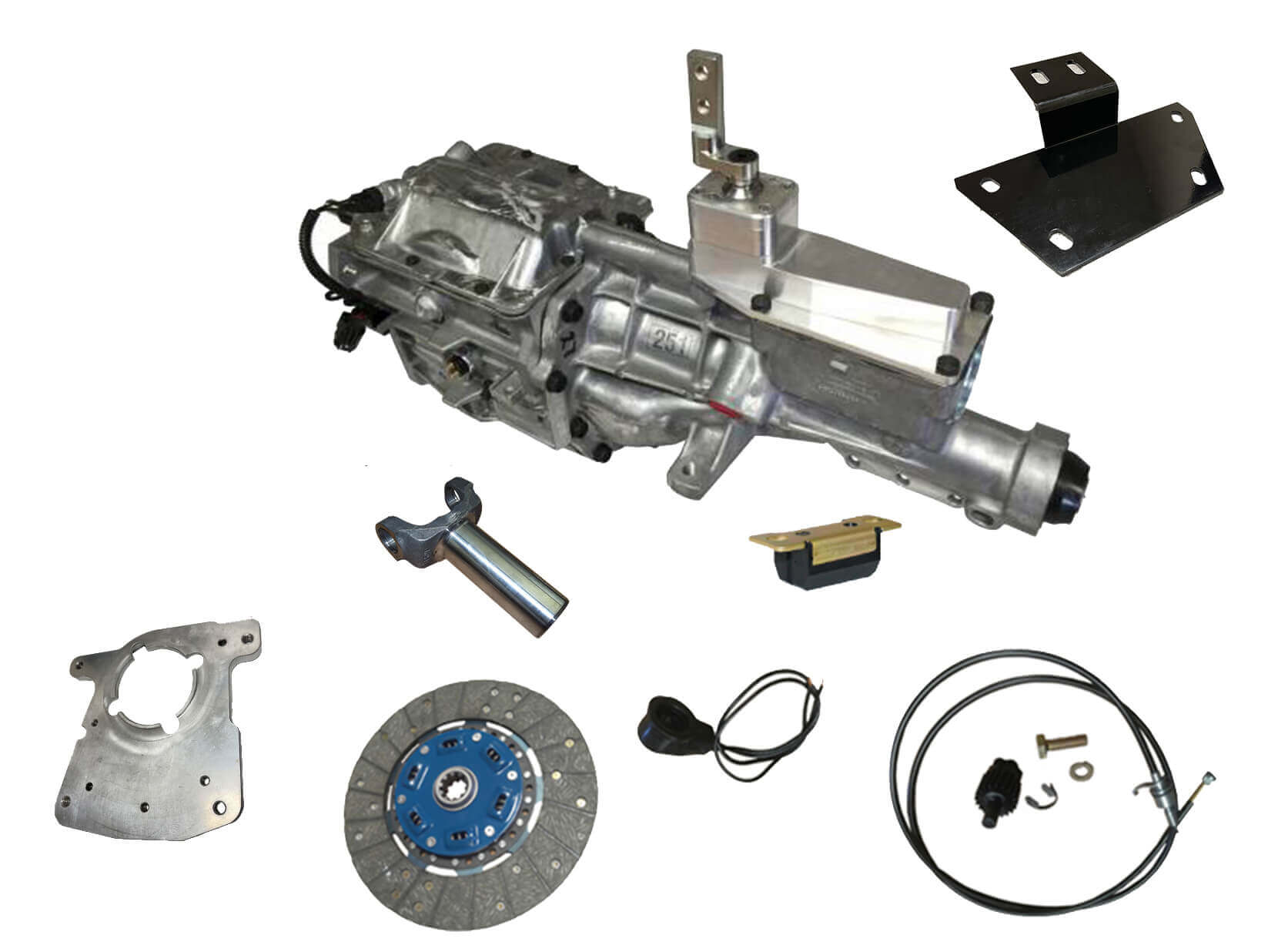Austin Healey 3000 5 speed conversion kit- Replaces 4 speed with side shifter location