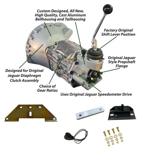 1961-64 E-Type 5 speed kit 3.8L